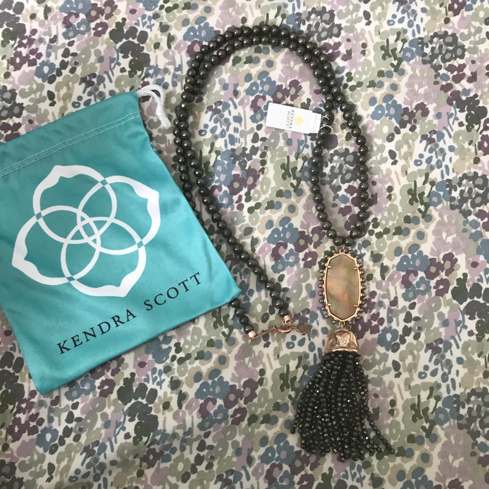 Kendra Scott Tatiana Rose Gold Pendent Necklace